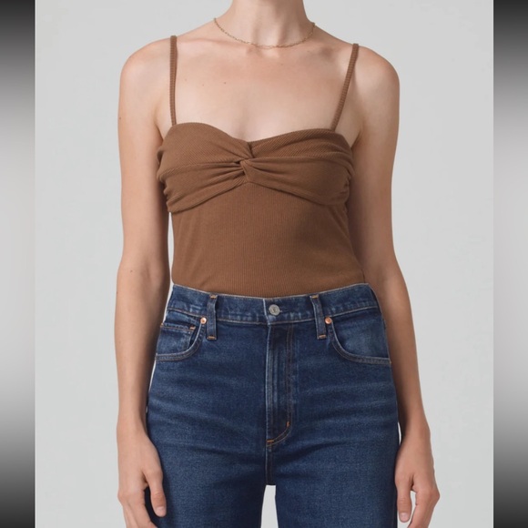 Citizens Of Humanity Tops - NWT Citizens of Humanity Emi Twist Cami